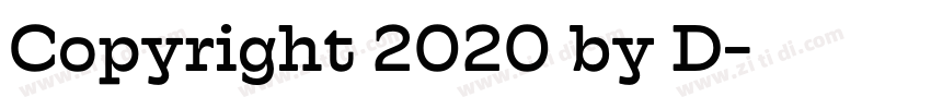Copyright 2020 by D字体转换